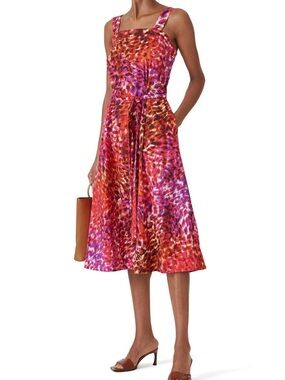 Natori~Ombré Animal Print Dress~Size S~$298~